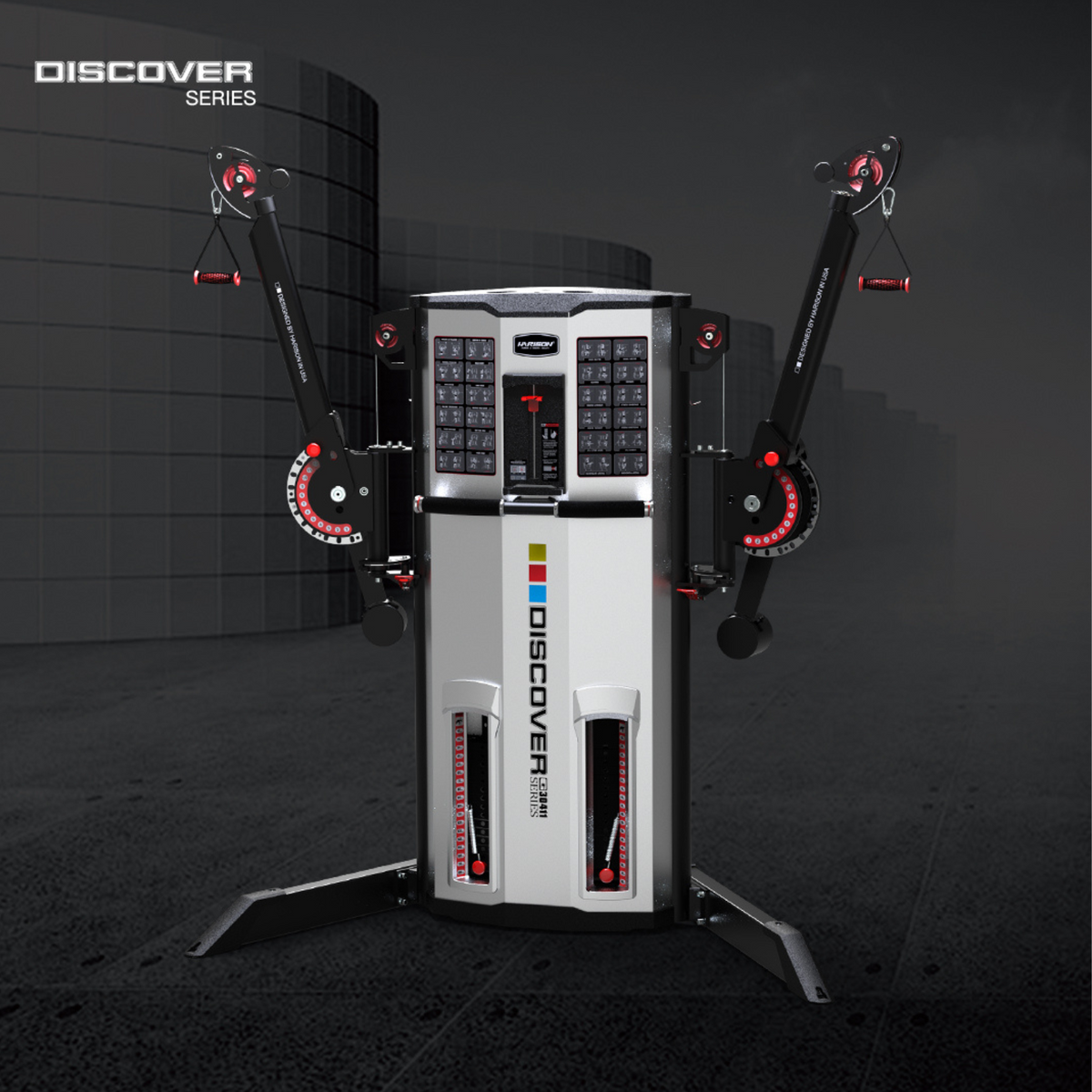 Harison Discover G30411 Dual Cable Cross Multi-Functional Trainer