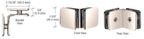 CRL 90° Traditional Style Oversized Glass Clamp