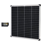 2 Pack 100W 12V StarPower Monocrystalline Fixed Solar Panels – 200W Bundle