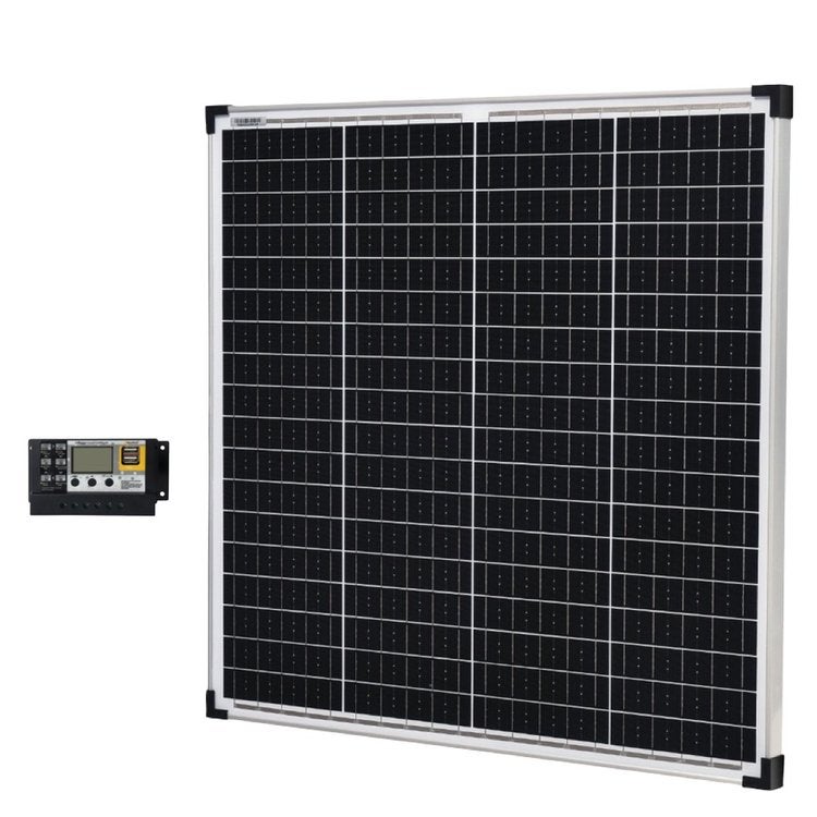 2 Pack 100W 12V StarPower Monocrystalline Fixed Solar Panels – 200W Bundle