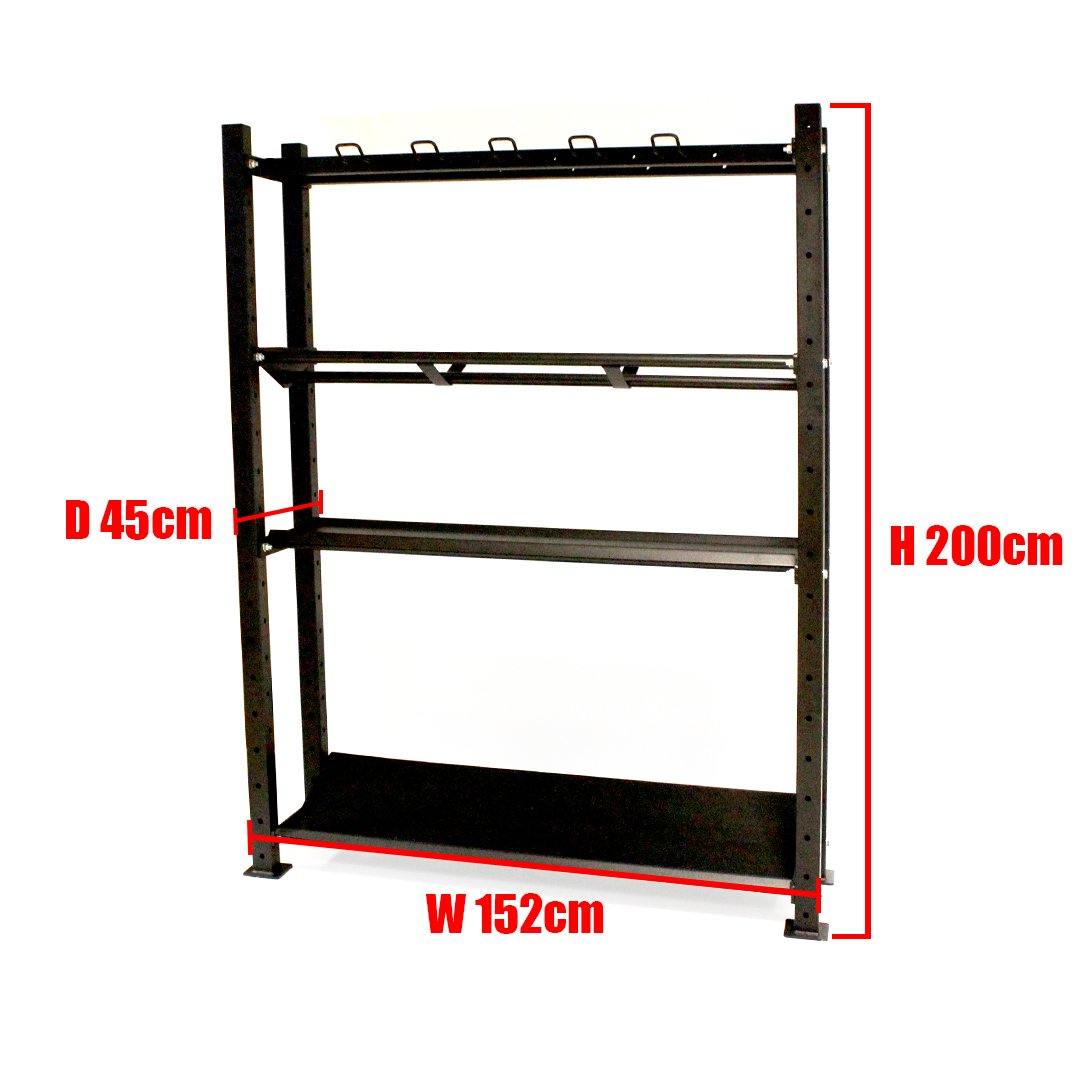 GymGear 2M Modular Storage Rack