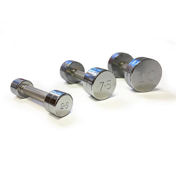 GymGear 1 to 10kg Steel Dumbbell Set