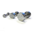 GymGear 1 to 10kg Steel Dumbbell Set