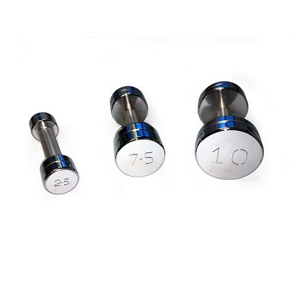 GymGear 1 to 10kg Steel Dumbbell Set