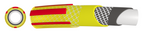Premium Gold Garden Hose 6-Layer 3/4" Pipe