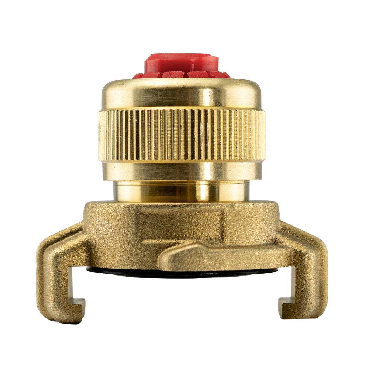 Geka Type Brass Claw Set – 25mm Barb and 3/4” Hose Connector