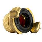 Geka Type Brass Claw Set – 19mm Barb and 1/2” Hose Connector