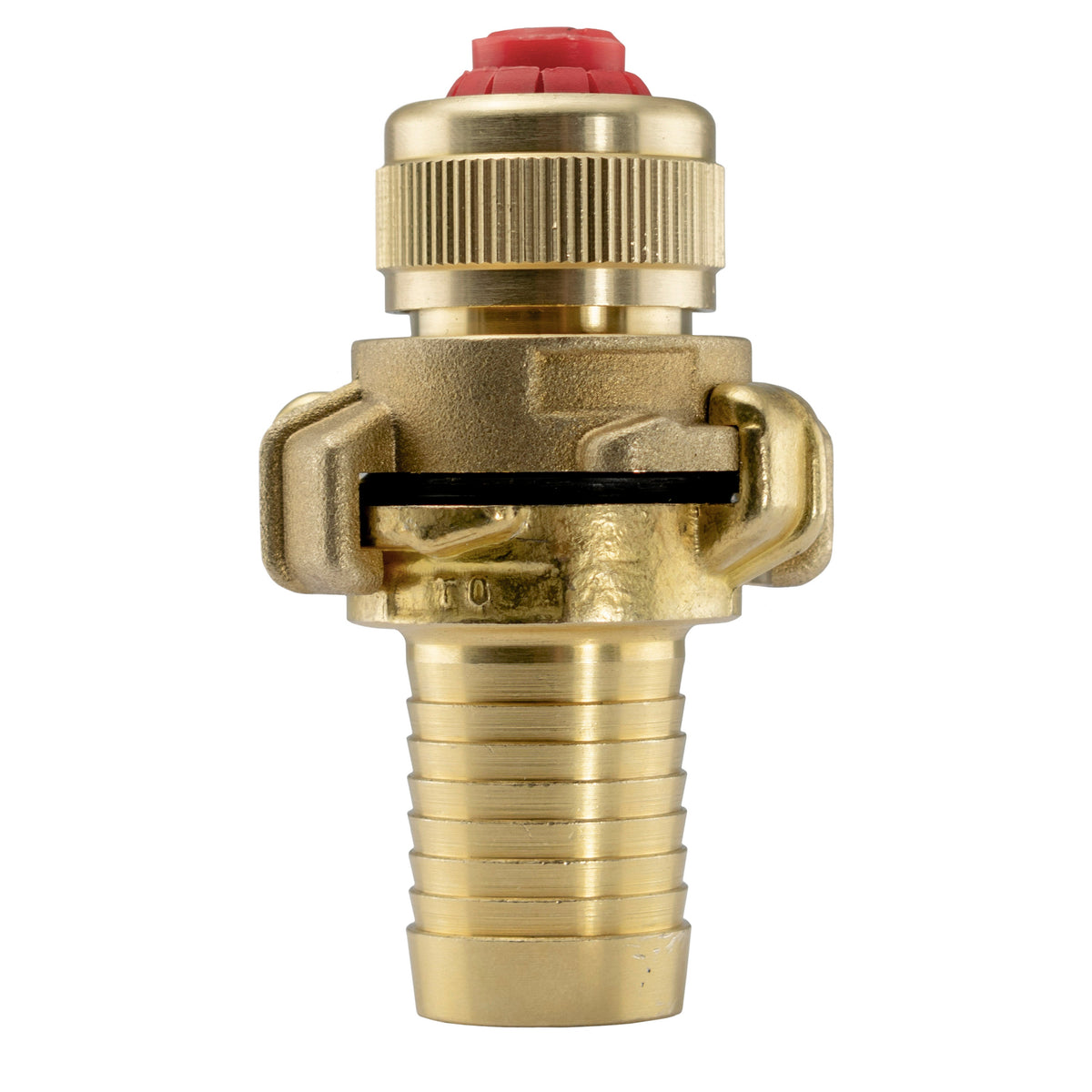 Geka Type Brass Claw Set – 25mm Barb and 3/4” Hose Connector