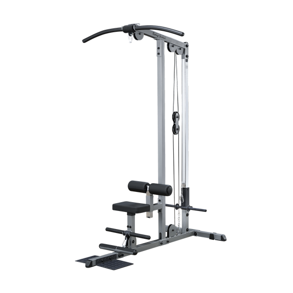 Body Solid Pro Lat Pulldown Low Row Machine (Plate Loaded) - GLM83