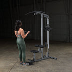 Body Solid Pro Lat Pulldown Low Row Machine (Plate Loaded) - GLM83