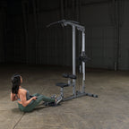 Body Solid Pro Lat Pulldown Low Row Machine (Plate Loaded) - GLM83