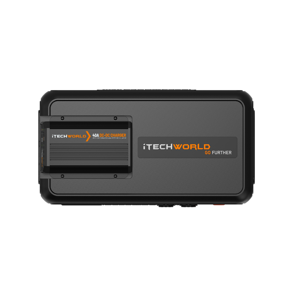 GoFurther Premium | Battery Box | with iTECHDCDC40 & iTECHBM500 with Shunt