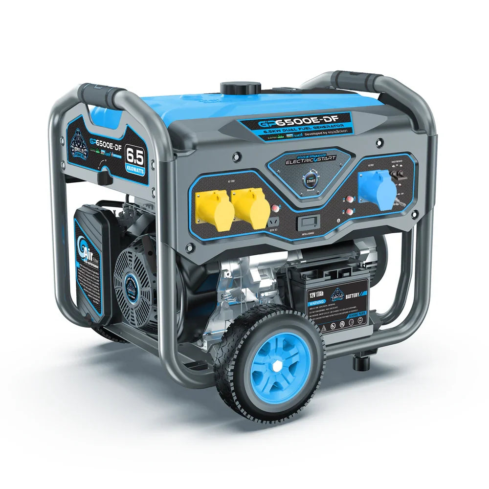 Gorilla Power 6500W Dual-Fuel Generator with Electric Start