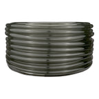 Grey Semi-Transparent PVC Pipe 12mm*15mm