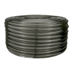 Grey Semi-Transparent PVC Pipe 12mm*15mm
