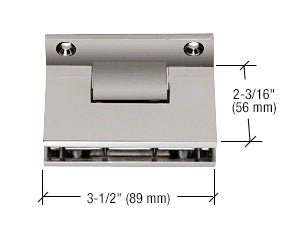 CRL Geneva 3-Point Movable Square Style Transom Clamp