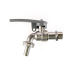 Water Butt Extension Kit 1/2" with Lever Tap Hose Barb and Side Lock