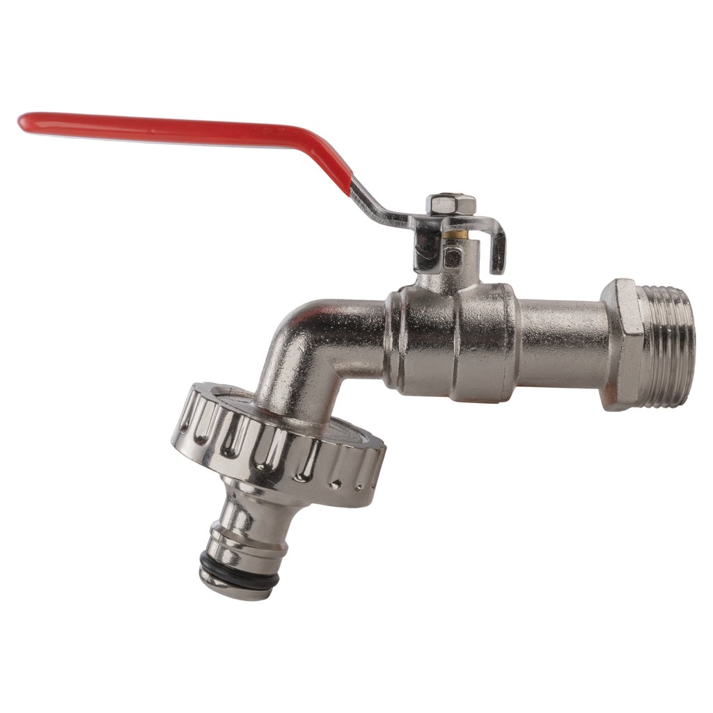 MDPE Tee 32mm and Lever Quick Connect Tap