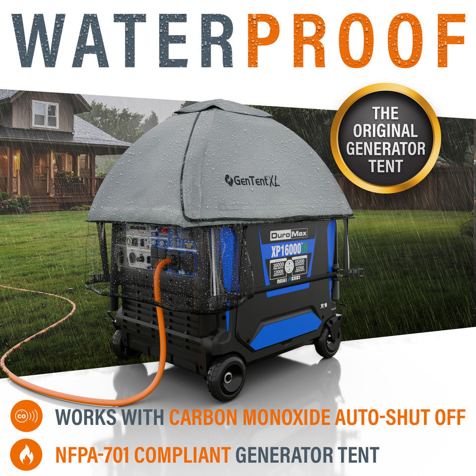 GenTent GTXICSMSBK XL Inverter Kit Reliable Outdoor Protection - Black