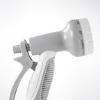 Hose Gun Water Sprayer Multi Pattern Adjustable, Gray/White