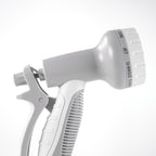 Hose Gun Water Sprayer Multi Pattern Adjustable, Gray/White