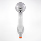 Hose Gun Water Sprayer Multi Pattern Adjustable, Gray/White