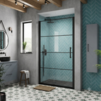 Cove 8mm Glass Side Panel - Matt Black