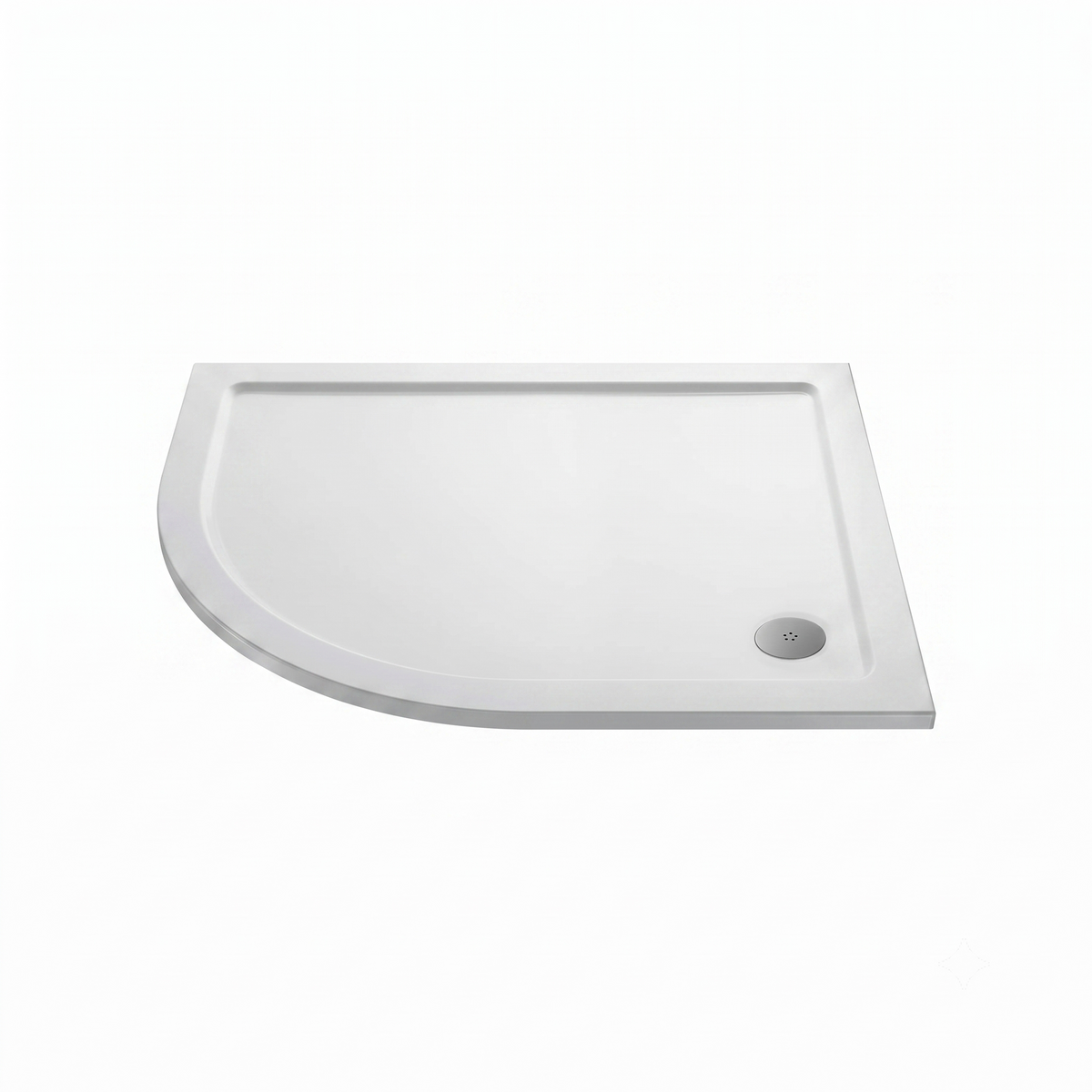 Alex Slimline Left Hand Offset Quadrant Shower Tray