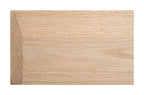 Radius Chamfer Solid Oak Skirting Boards