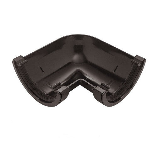 Gutter and Downpipe - Black Round from Marshall-Tufflex - Virtual Plastics Ltd.