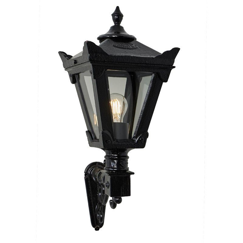 Victorian traditional wall light in grey display stock (H043)