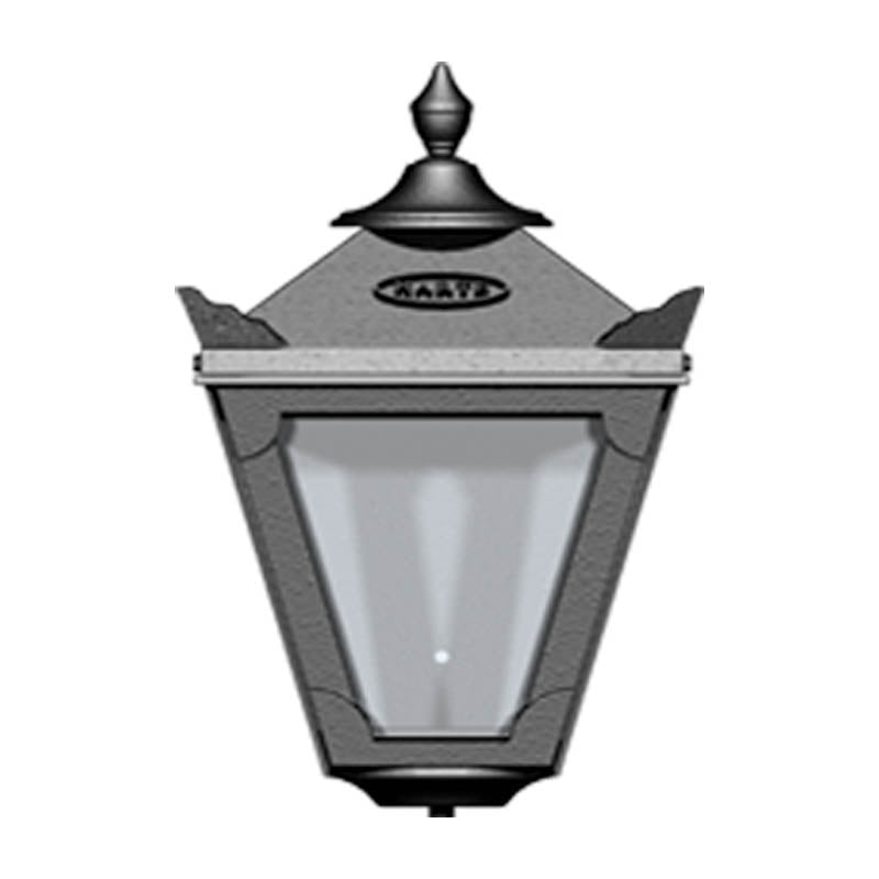 Victorian traditional cast iron bulkhead light 0.37m (H044)