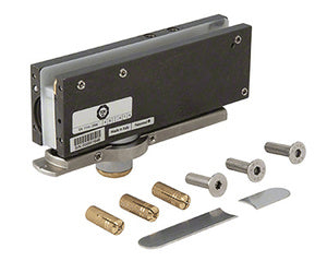 CRL Oil Dynamic Patch Fitting Door Hinge Body With Back Check - No Hold-Open - H100E10NH0