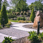 Decorative bollard light in cast iron 0.95m (H193)