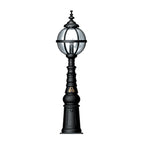 Victorian style globe pedestal light in cast iron 1.59m (H2813)