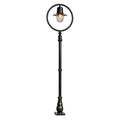 Classic railway style lamp post in cast iron and steel 2.43m (H317)