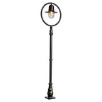 Classic railway style lamp post in cast iron and steel 2.43m (H317)