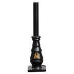 Georgian style lamp post in cast iron and steel 2.21m (H407)