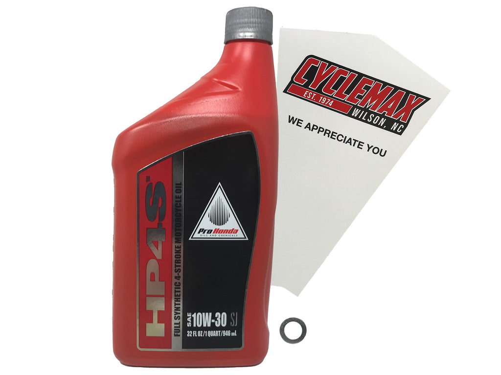 Honda HP4S Full Synthetic Oil Change Kit for 2012-2025 TRX90X