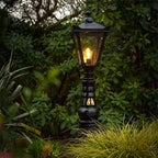 Victorian traditional cast iron pedestal light 1.54m (H813)