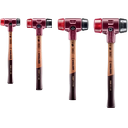 Halder Simplex soft-face mallet, cast iron housing - Rubber Composition / Plastic