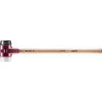 Halder Simplex soft-face sledge hammer, cast iron housing - Rubber composition / Superplastic