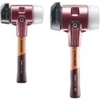 Halder Simplex soft-face mallet, cast iron housing - "Stand-Up" / Superplastic - Short Handle