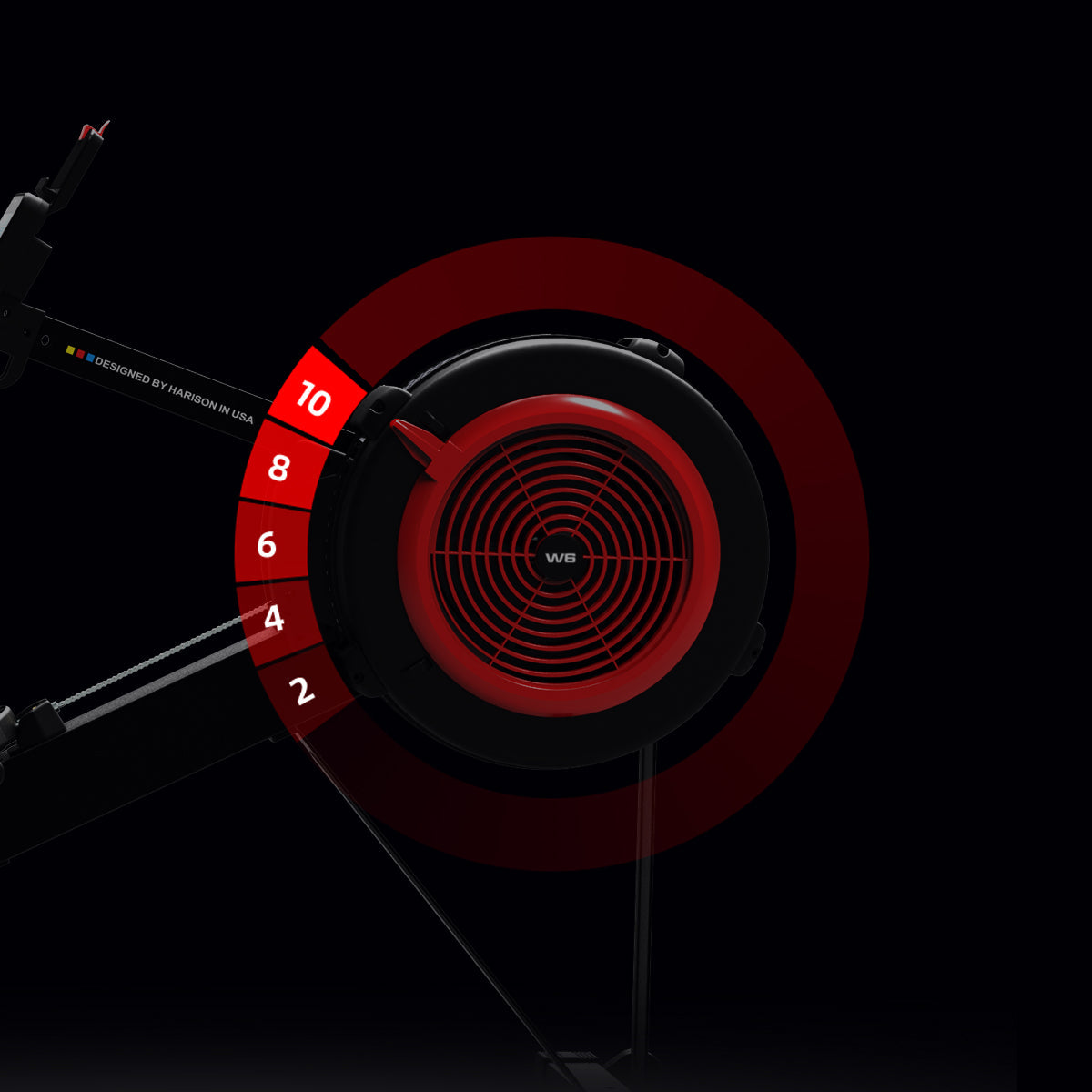 Harison Discover Commercial Air Rower