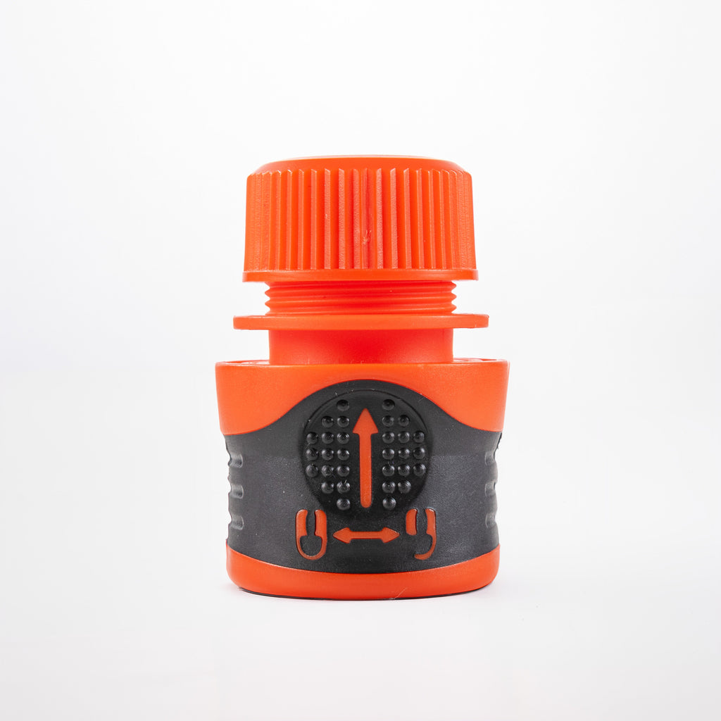 Cost Wise Click and Lock Hose Connector 1/2" Orange