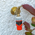 Cost Wise Click and Lock Hose Connector 1/2" Orange