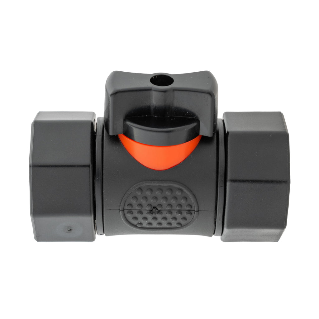 Water Butt Connector 3/4" BSP with In-Line BSPF Threaded Valve