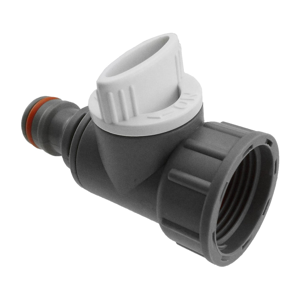 Tap Adapter with Valve 3/4" BSPF – Snap-On Connector WL