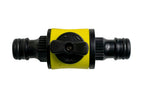 Cost Wise Snap On Male-Male In Line Valve Kit Yellow/Black