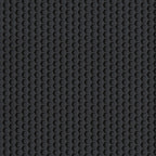 Hex PVC Rubber Mats - Black 1.5m Wide - Sold By The Metre